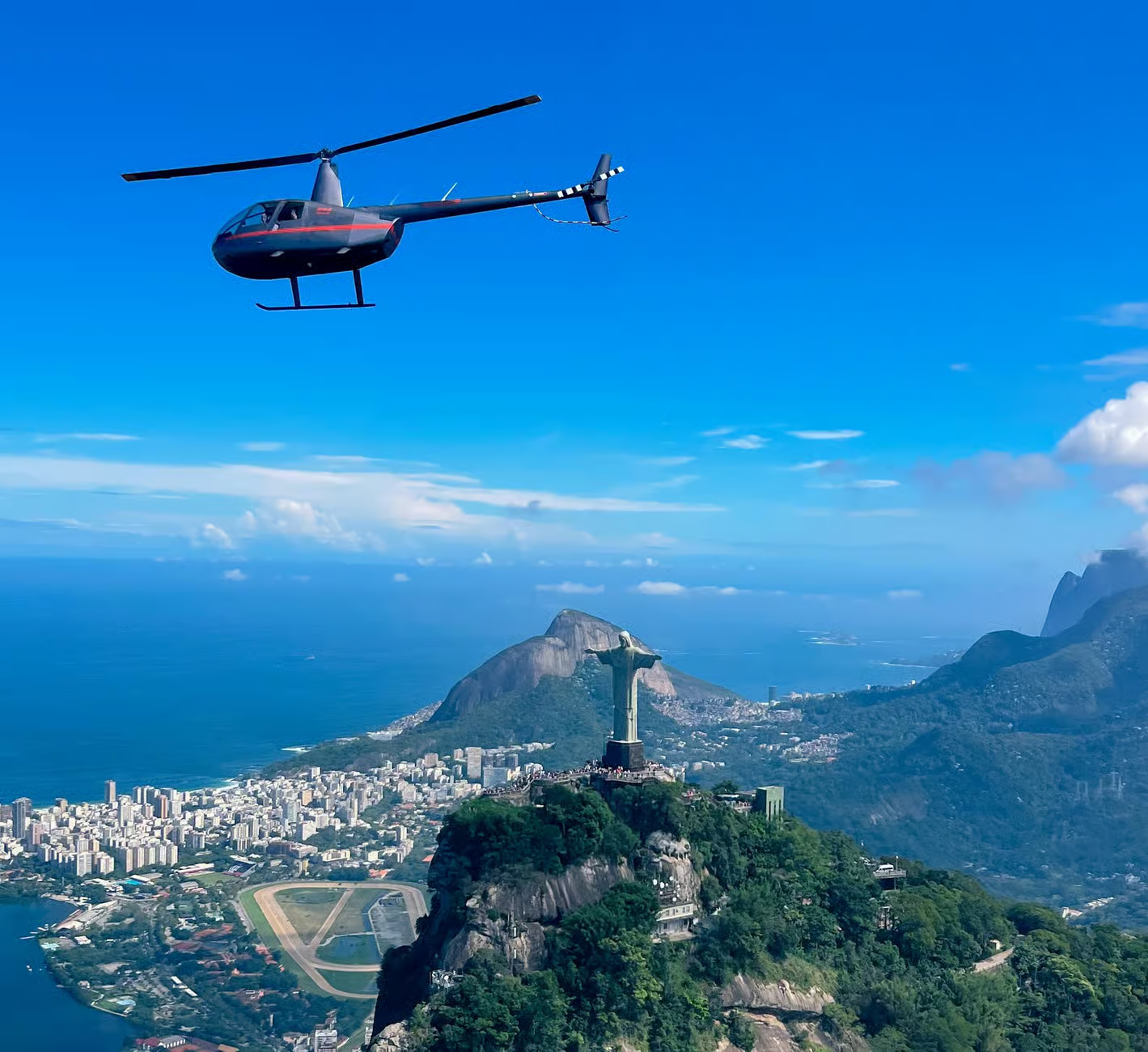 Passeio de helicóptero no Rio de Janeiro